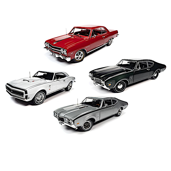 The Golden Age Of Muscle Cars 1:18-Scale Diecast Cars