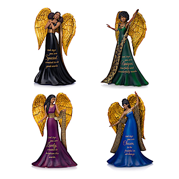 Keith Mallett Religious Angel Figurine Collection