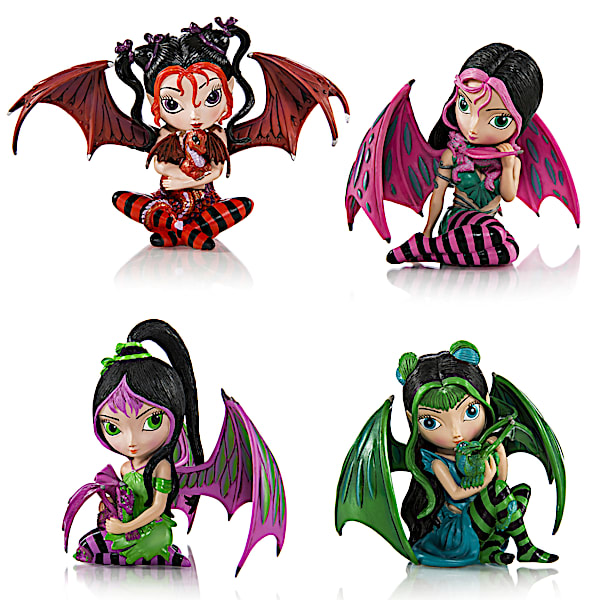 Jasmine Becket-Griffith Fairy And Dragon Figurines