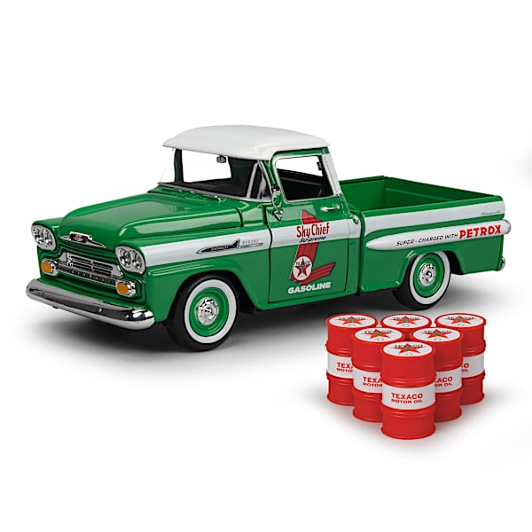 1:24-Scale Texaco Diecast Trucks With Accessories