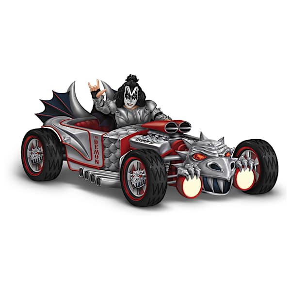 KISS Hot Rod Sculptures Featuring Each Band Member