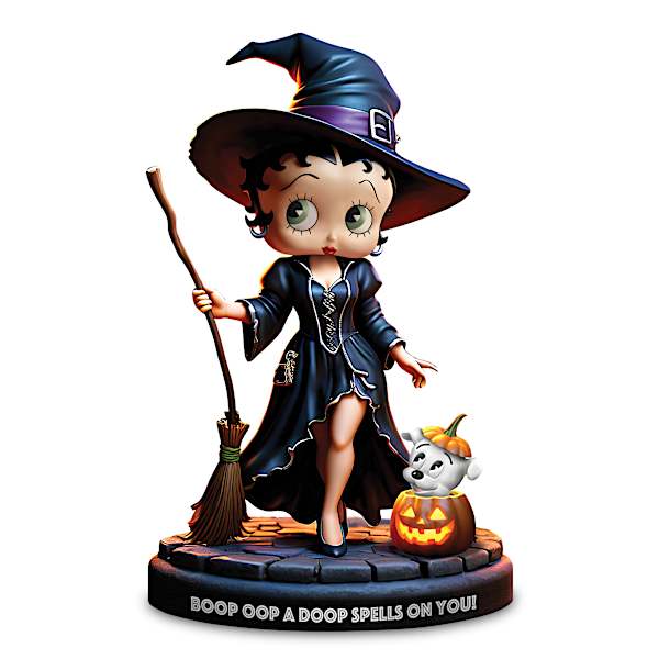Betty Boop Glow-In-The-Dark Halloween Figurine Collection