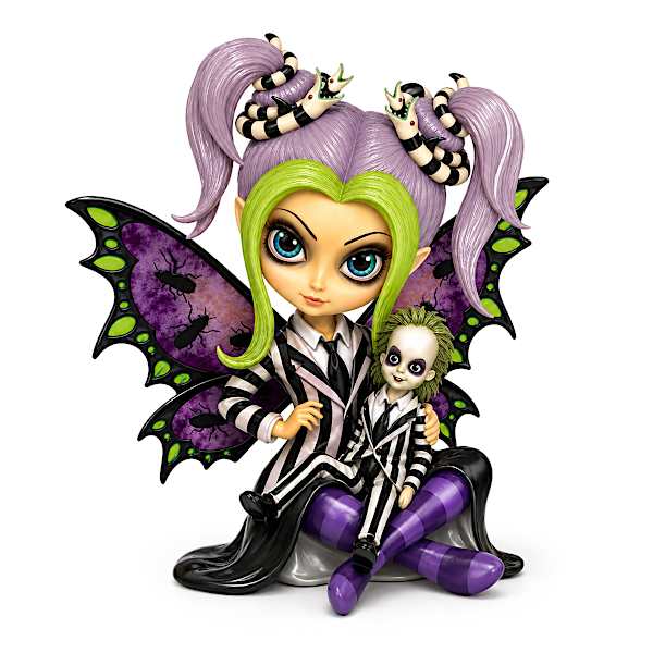 Jasmine Becket-Griffith BEETLEJUICE-Inspired Fairy Figurines