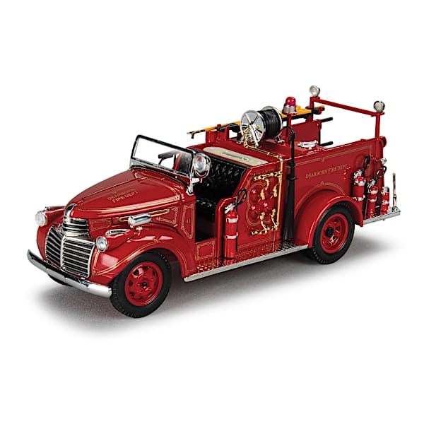 A Heroes Tribute 1:32-Scale Diecast Fire Truck Collection