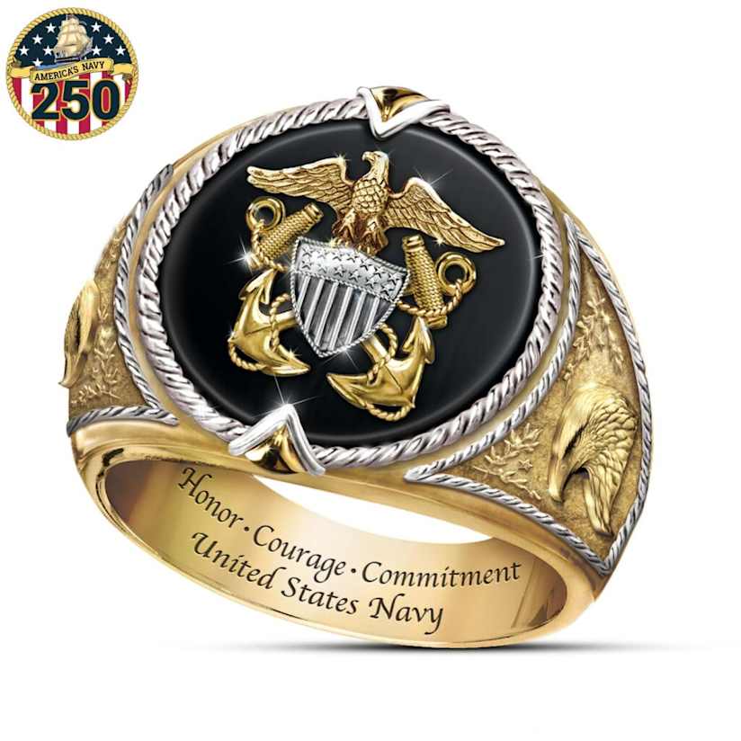 Honor, Courage and Commitment Ring