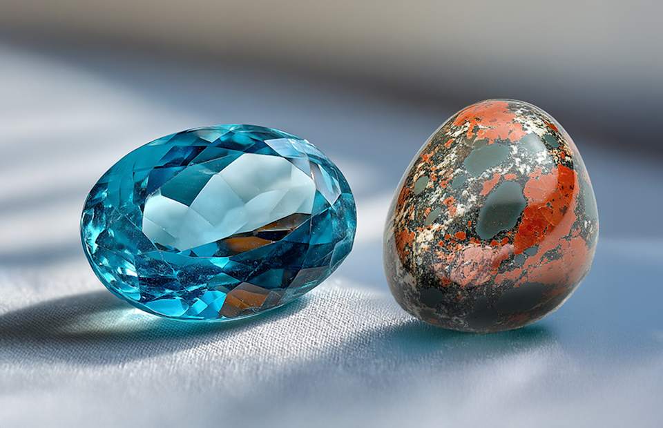 Aquamarine &amp; Bloodstone: The Allure and Symbolism of March's Dual Birthstones