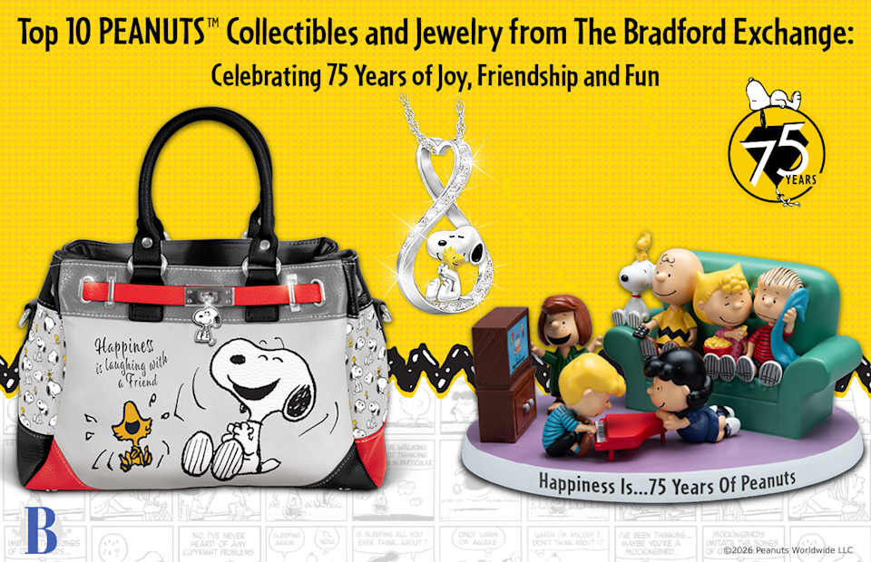 Top 10 PEANUTS Collectibles and Jewelry from The Bradford 