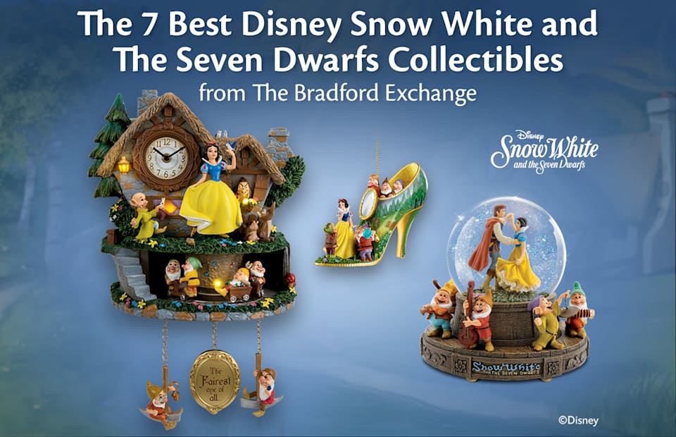 The 7 Best Disney Snow White and The Seven Dwarfs Collectibles from The Bradford Exchange