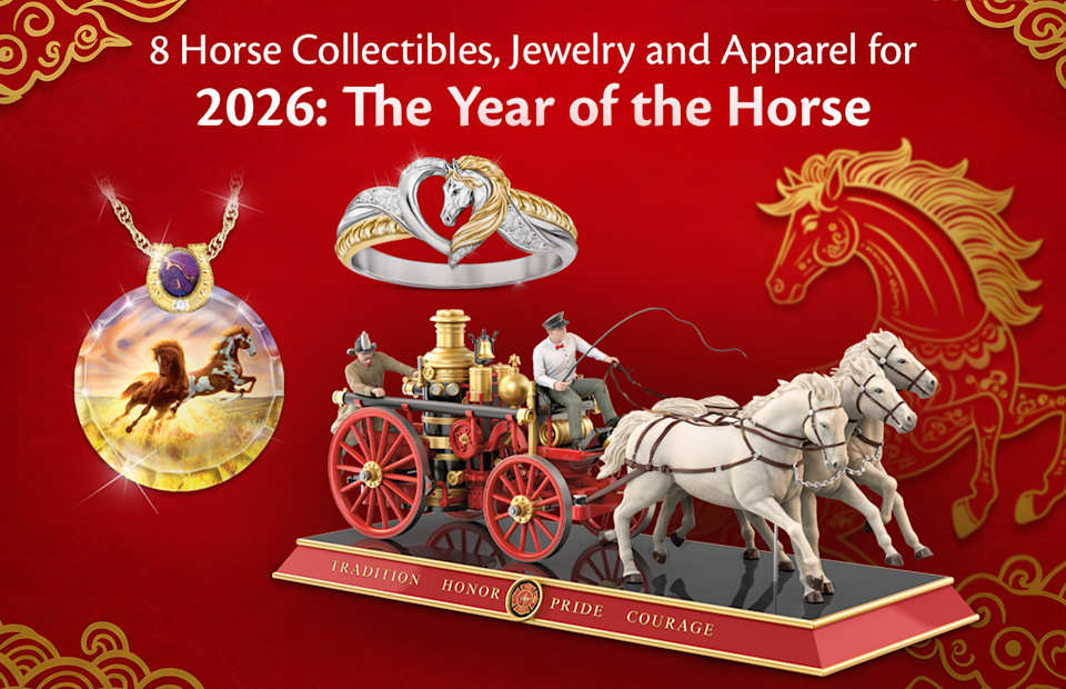 8 Horse Collectibles, Jewelry and Apparel for 2026: The Year of the Horse