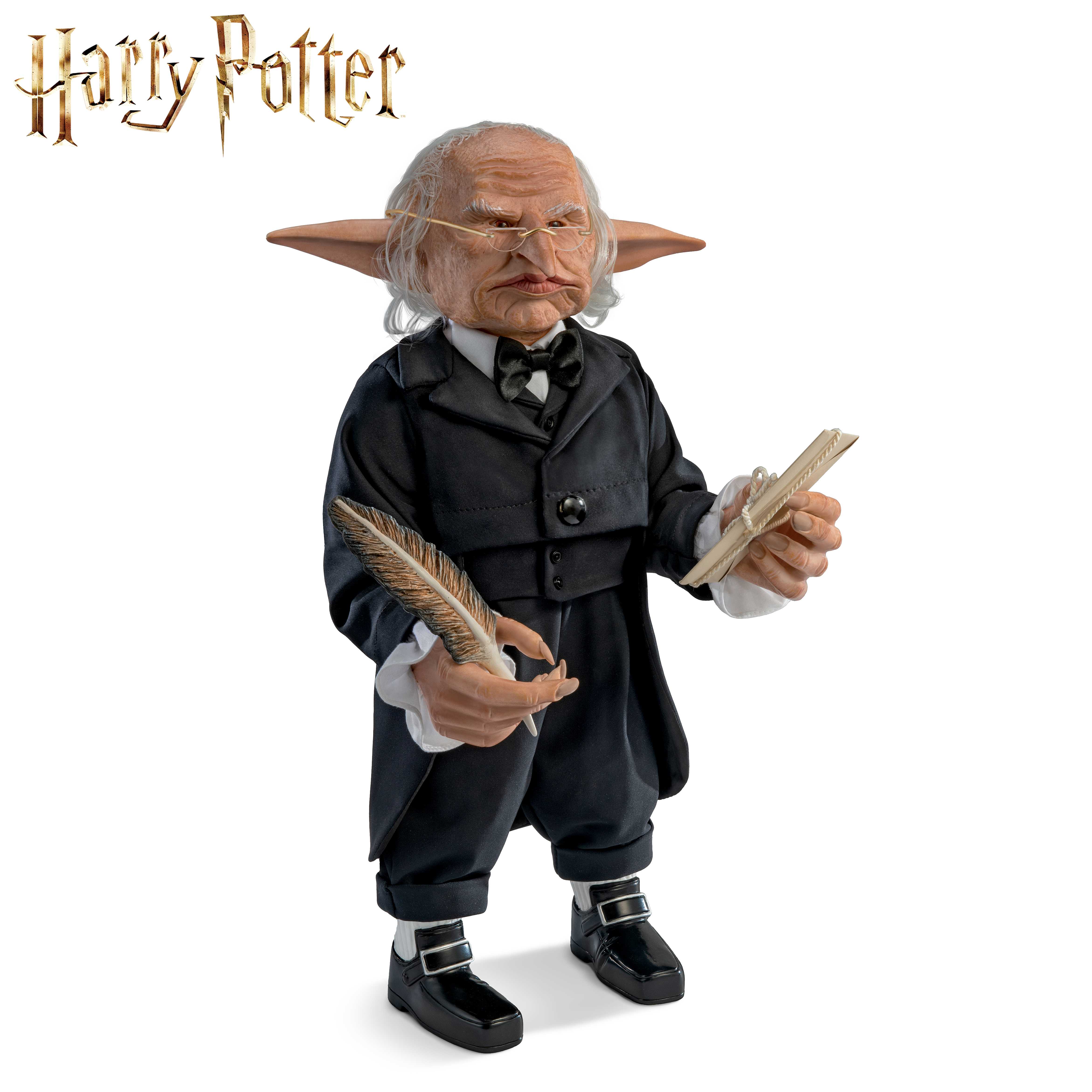 HARRY POTTER GRINGOTTS Bank 16 5 Hand Painted Head Goblin Portrait