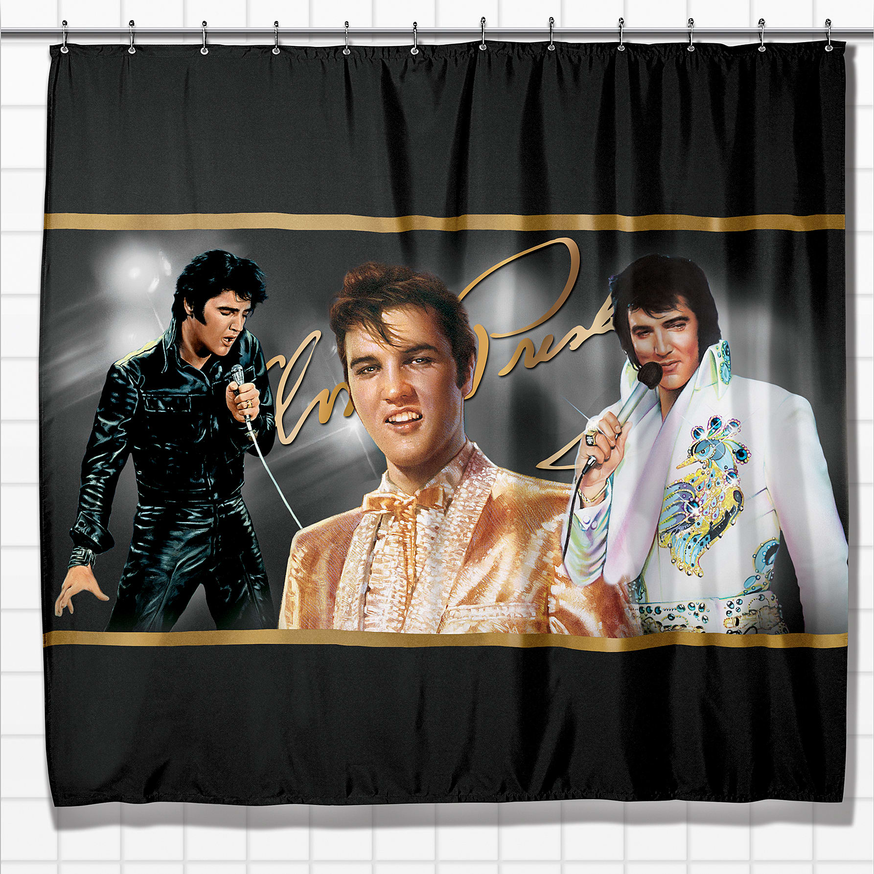 Elvis Presley Shower Curtain 7428