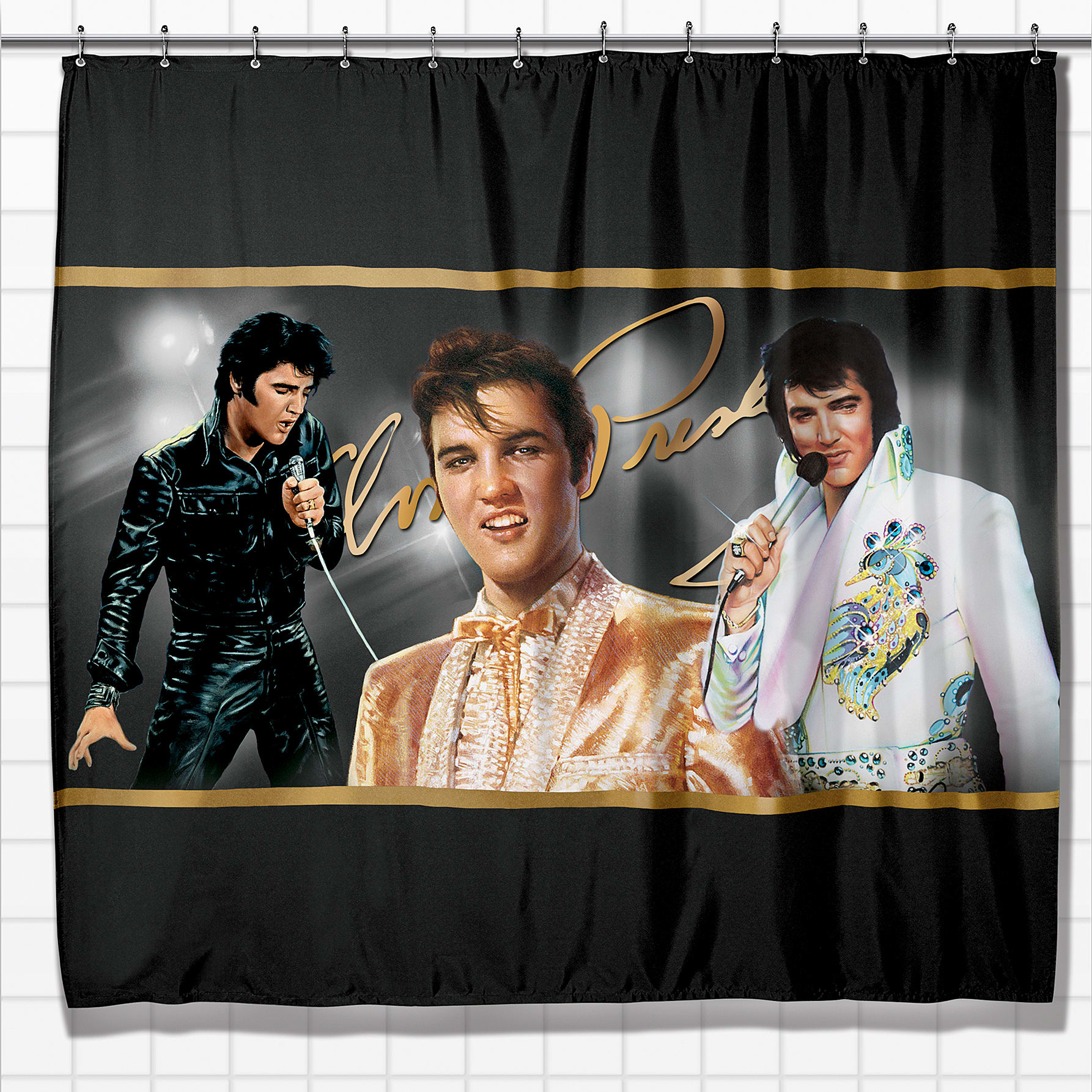 Elvis Presley Shower Curtain