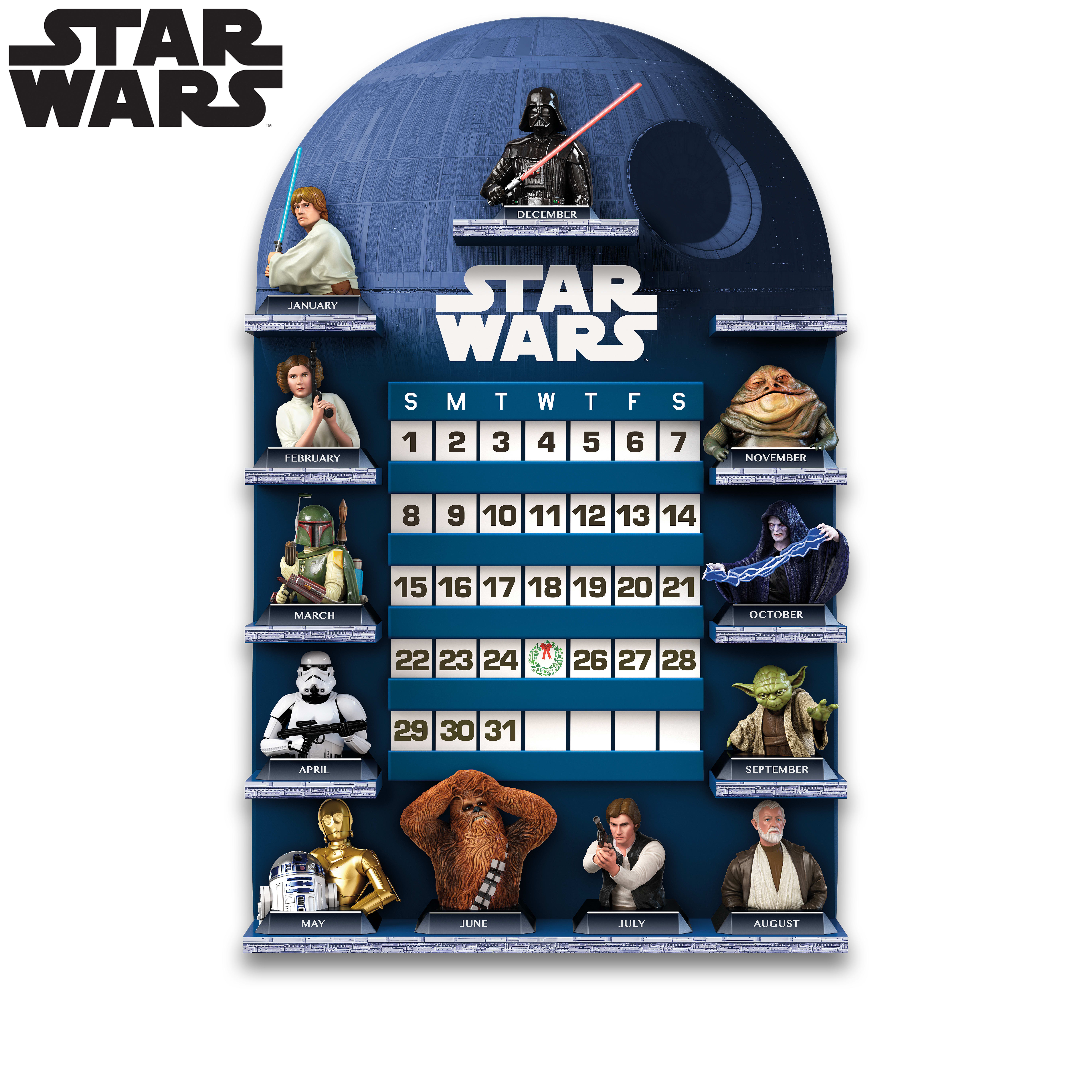 star-wars-may-the-force-be-with-you-perpetual-calendar-with-hand-painted-figures
