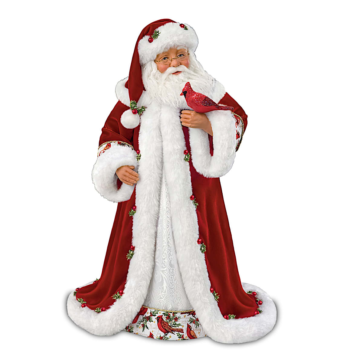 品質のいい Winter Blessings Karen Artist By Doll Claus Santa Musical その他