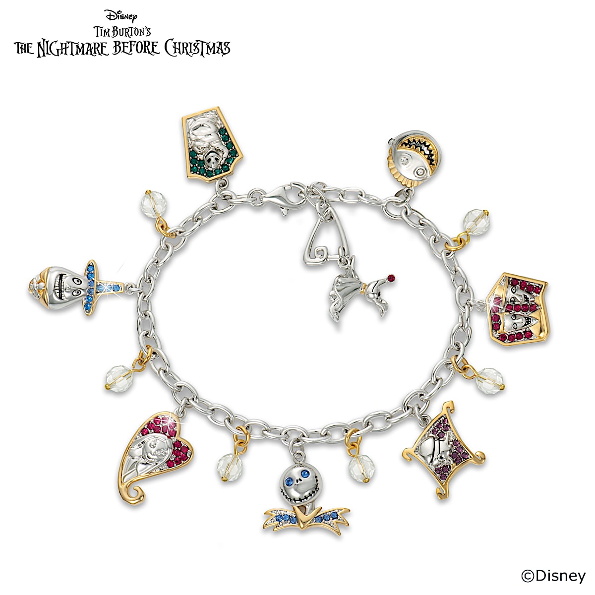 Nightmare before christmas charm bracelet new arrivals
