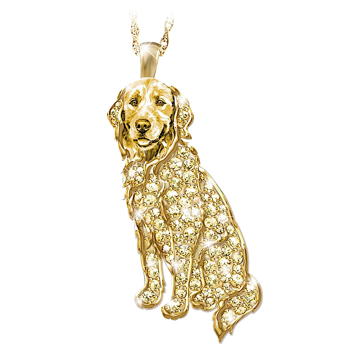 Golden retriever jewelry shop
