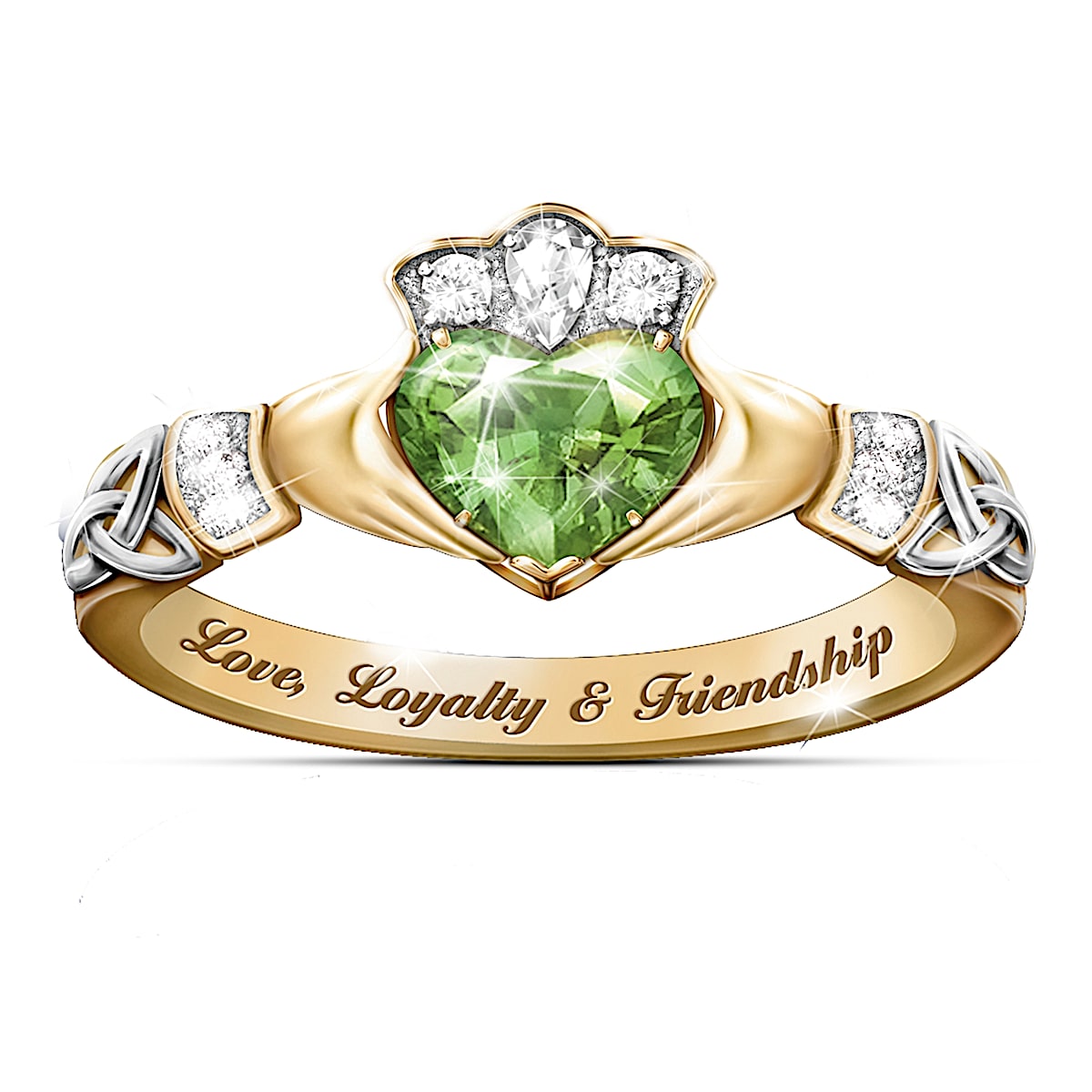 Irish deals clad ring