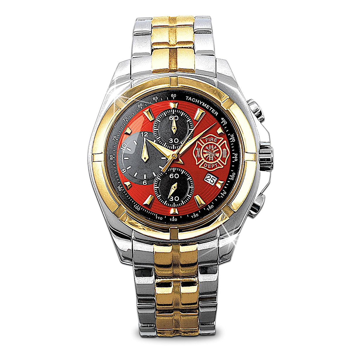 For My Firefighter Mens Chronograph Watch