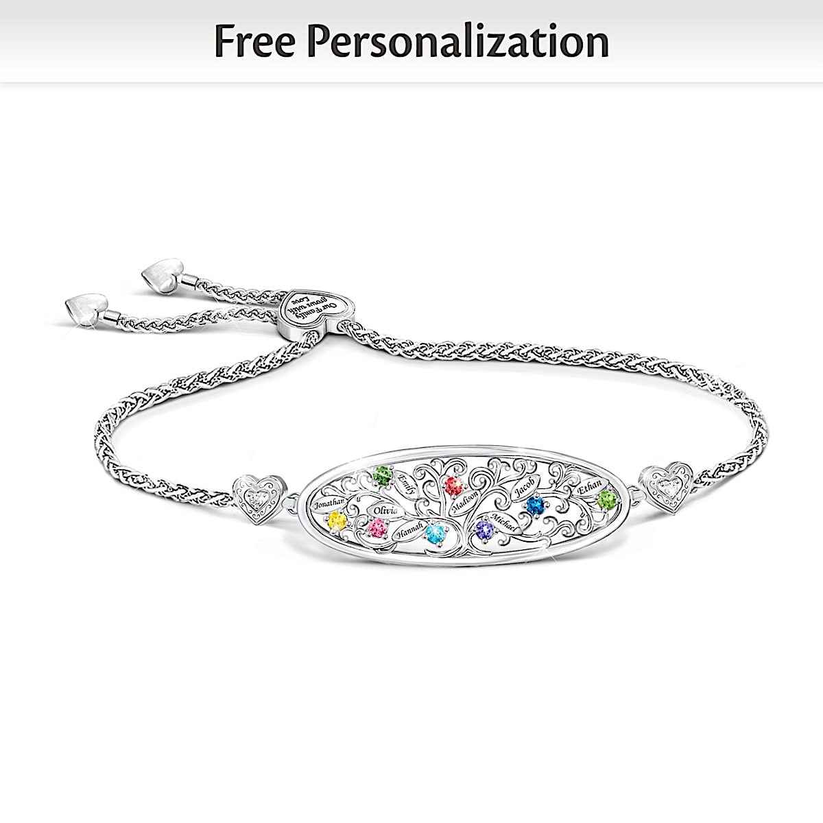 Swarovski family 2024 tree bracelet