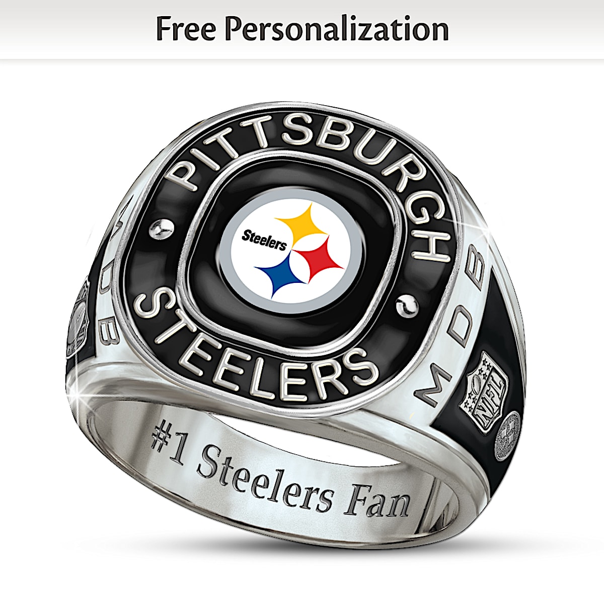 Pittsburgh discount steelers ring