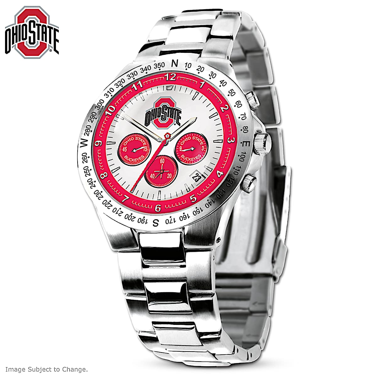 Ohio State Watch Buckeyes Mens Collectors Watch
