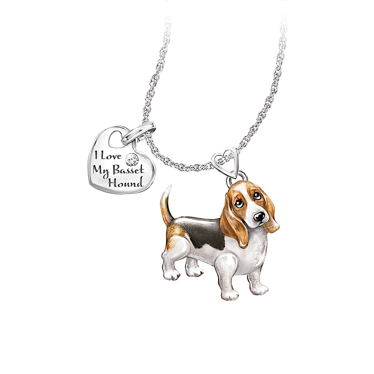 Basset hound necklace on sale