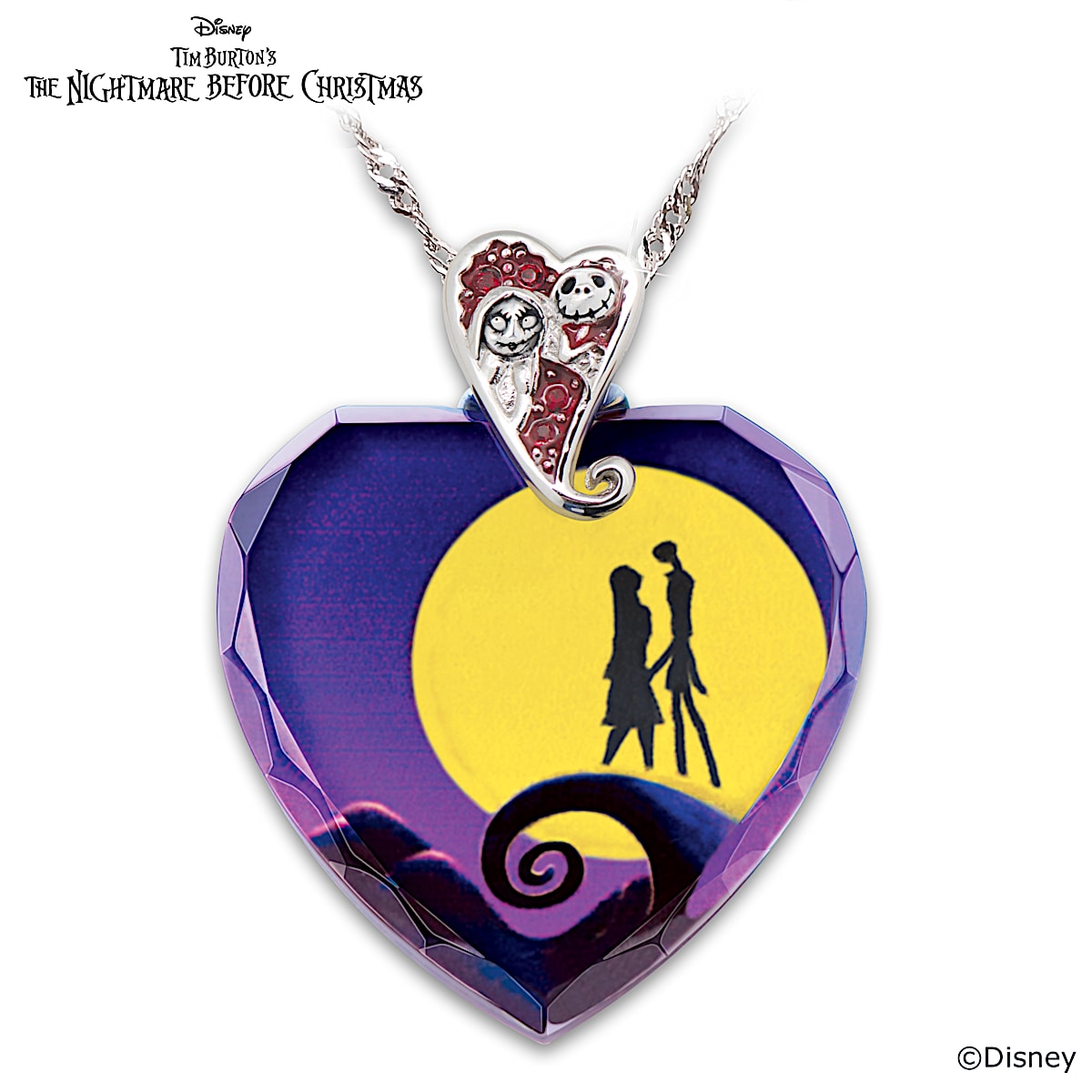 Disney Tim Burton%27s The Nightmare Before Christmas Necklace
