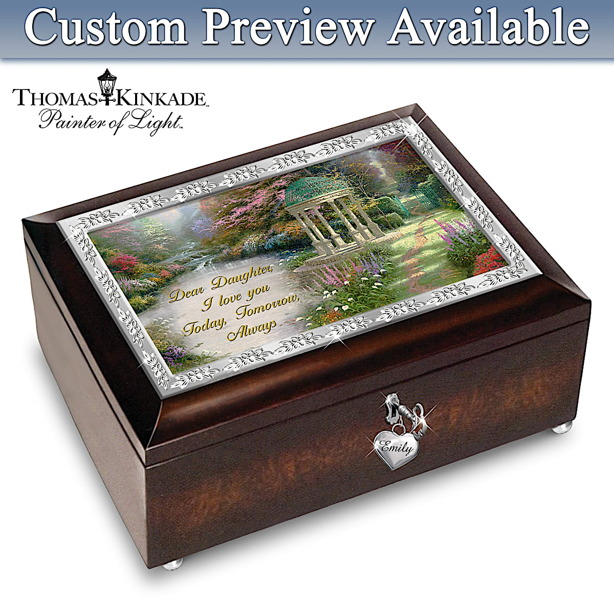 Music box for top my daughter