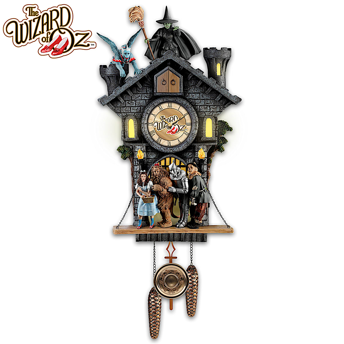 商品画像：Lötscher Cuckoo Clock No.765 からくり時計(鳩時計) 3