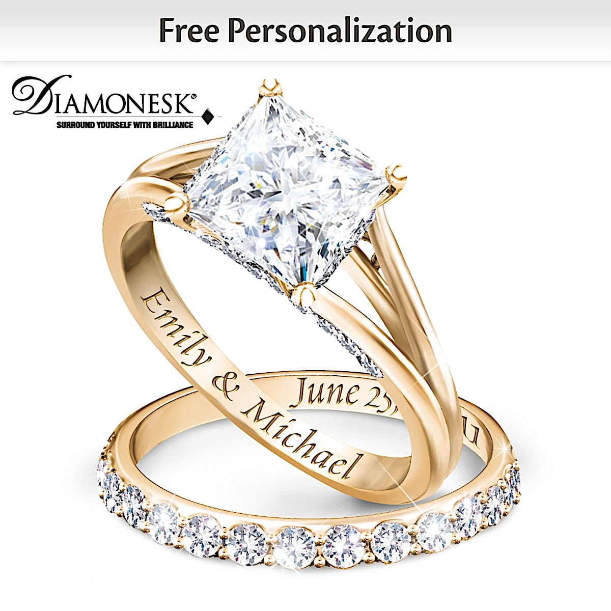 How to Personalize an Engagement Ring | Kimberfire
