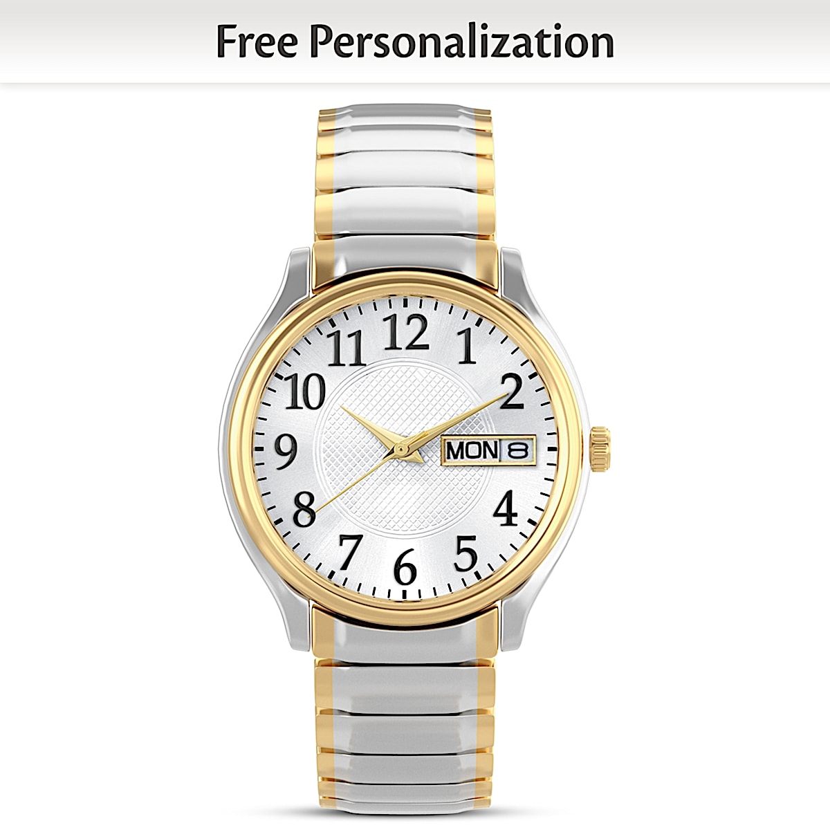 Classic Daytimer Personalized Men's Dress Watch