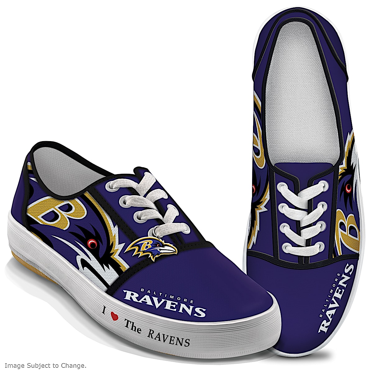 Bradford exchange nfl shop sneakers