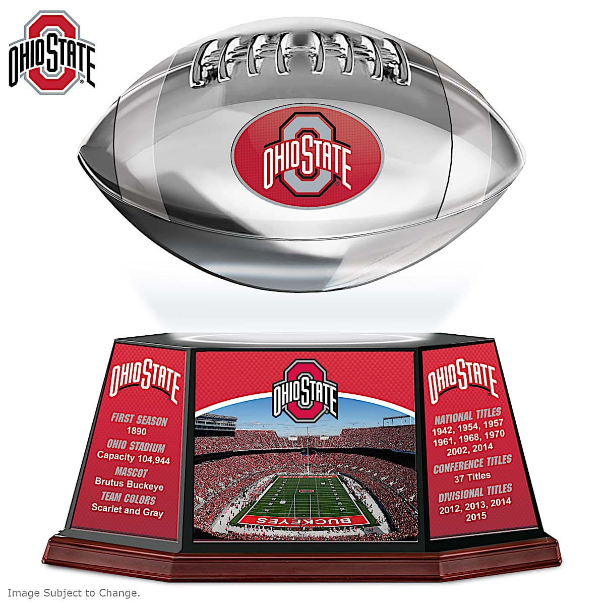 Ohio State All Around Buckeye 24oz - 365 Gameday