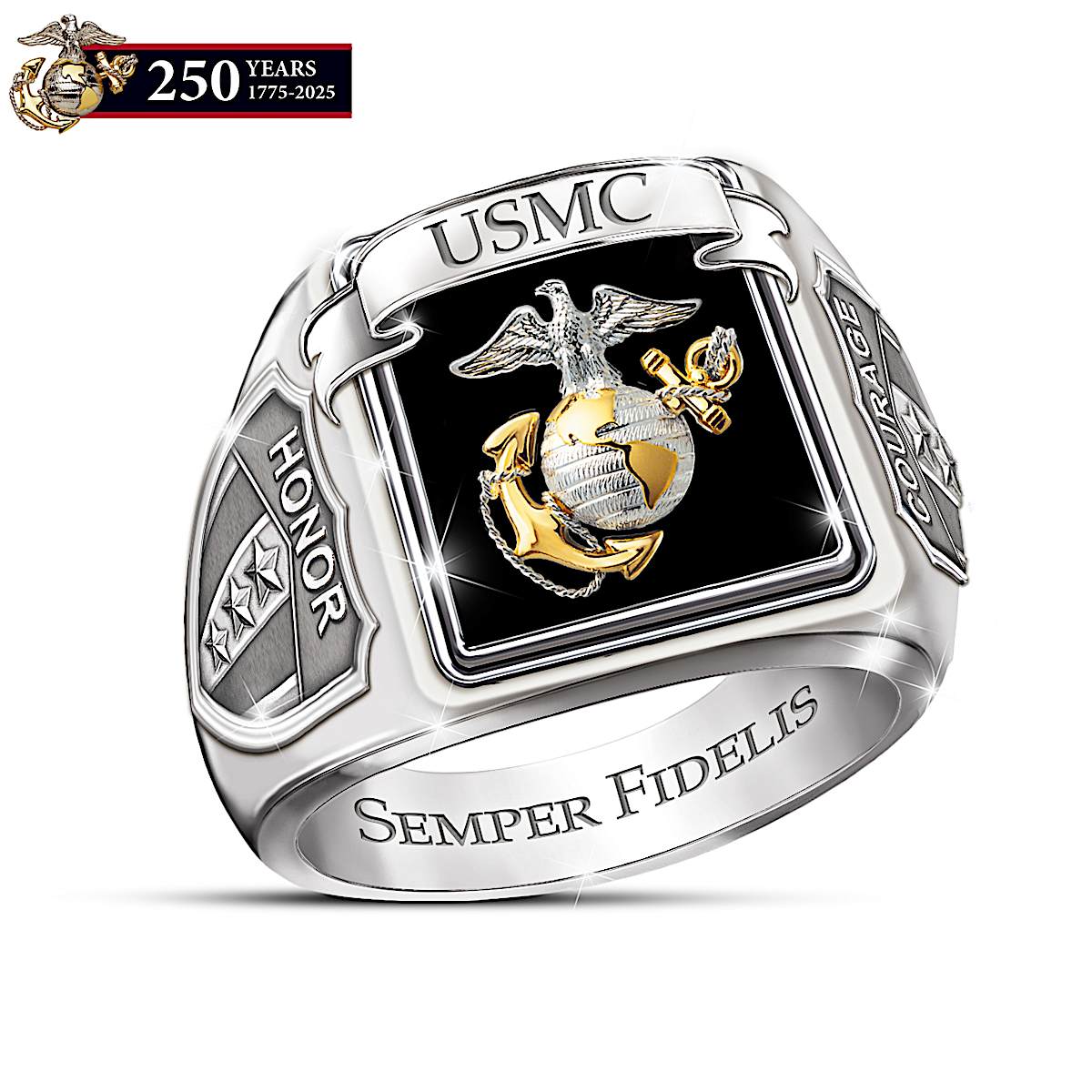 Stainless steel marine corps rings outlet
