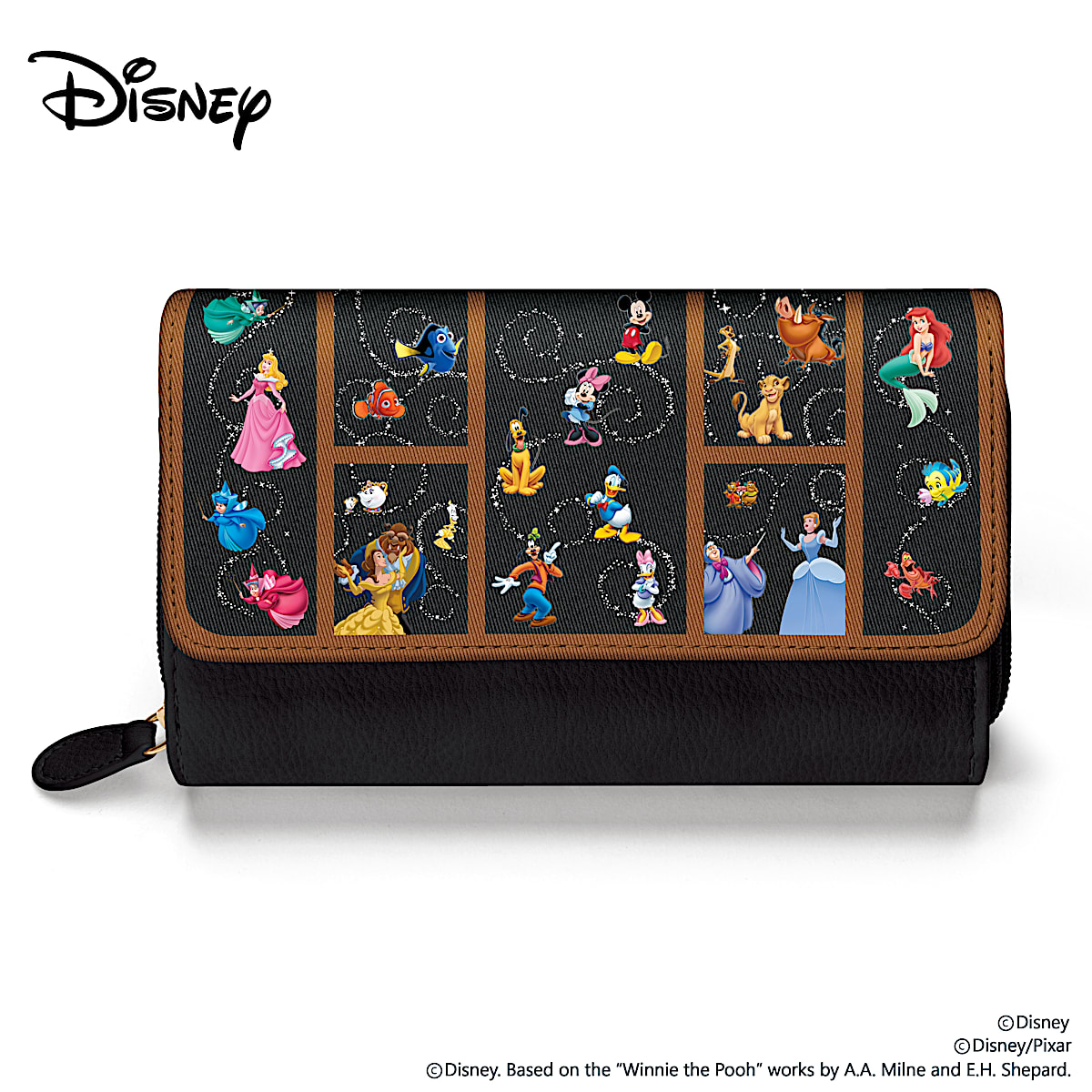 Disney Live, Laugh, Love Handbag Womens Convertible Handbag That Can Be  Worn 3 Ways & Features Mickey Mouse & Minnie Mouse Artwork