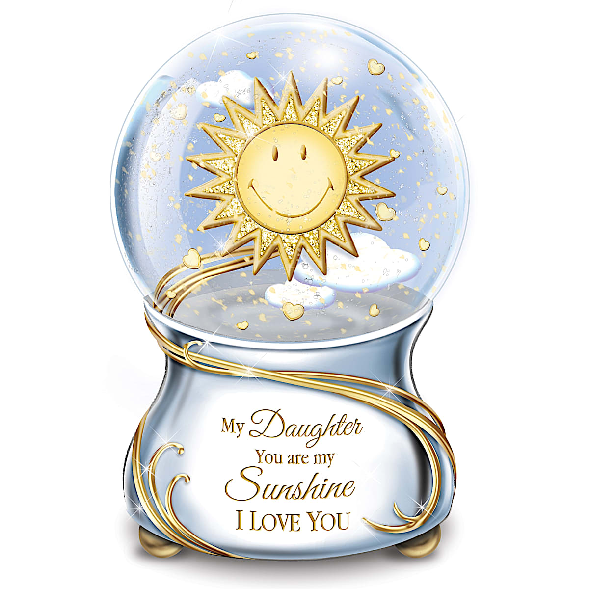 Bradford exchange mother daughter snow globe shop