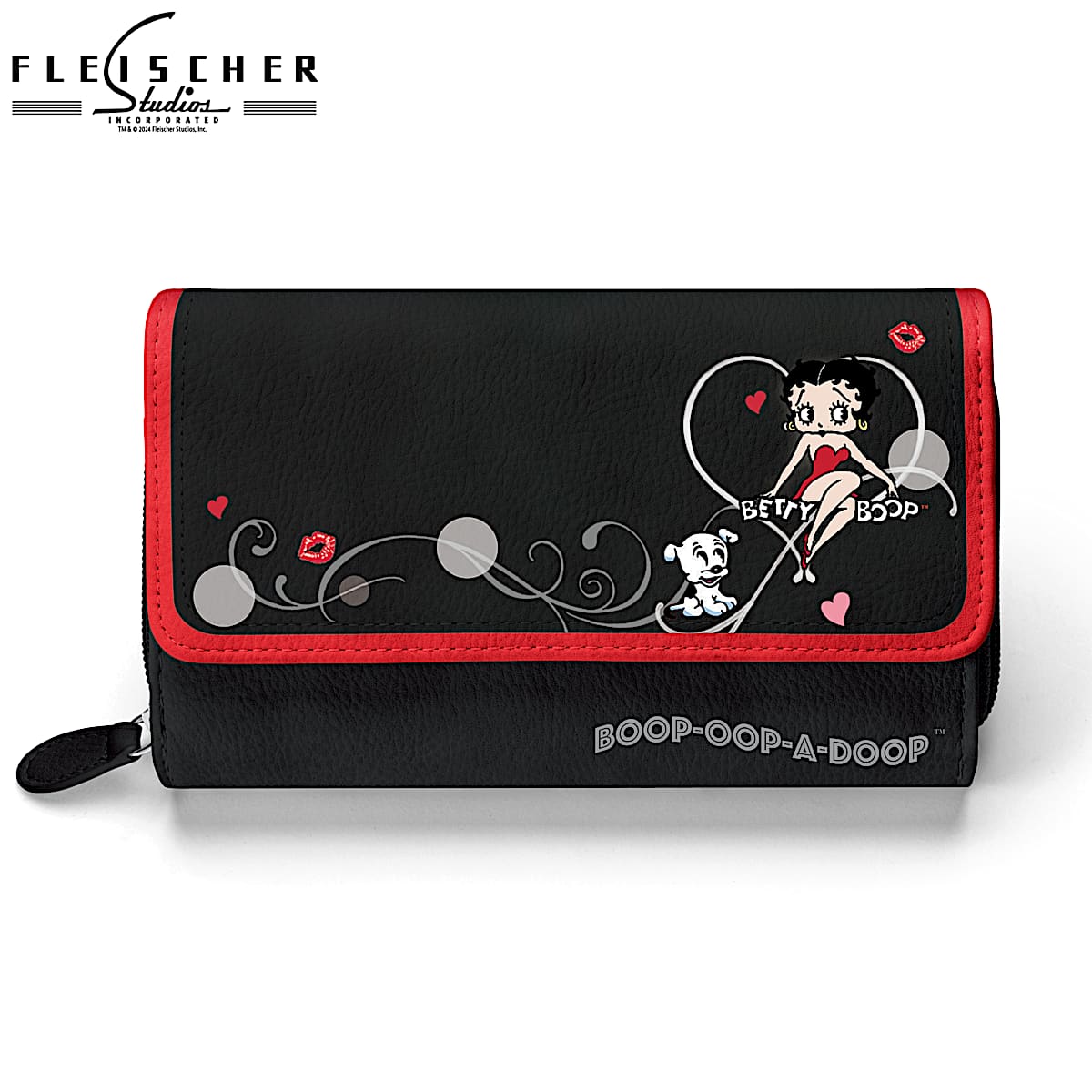 Betty Boop Women s Tri Fold Wallet