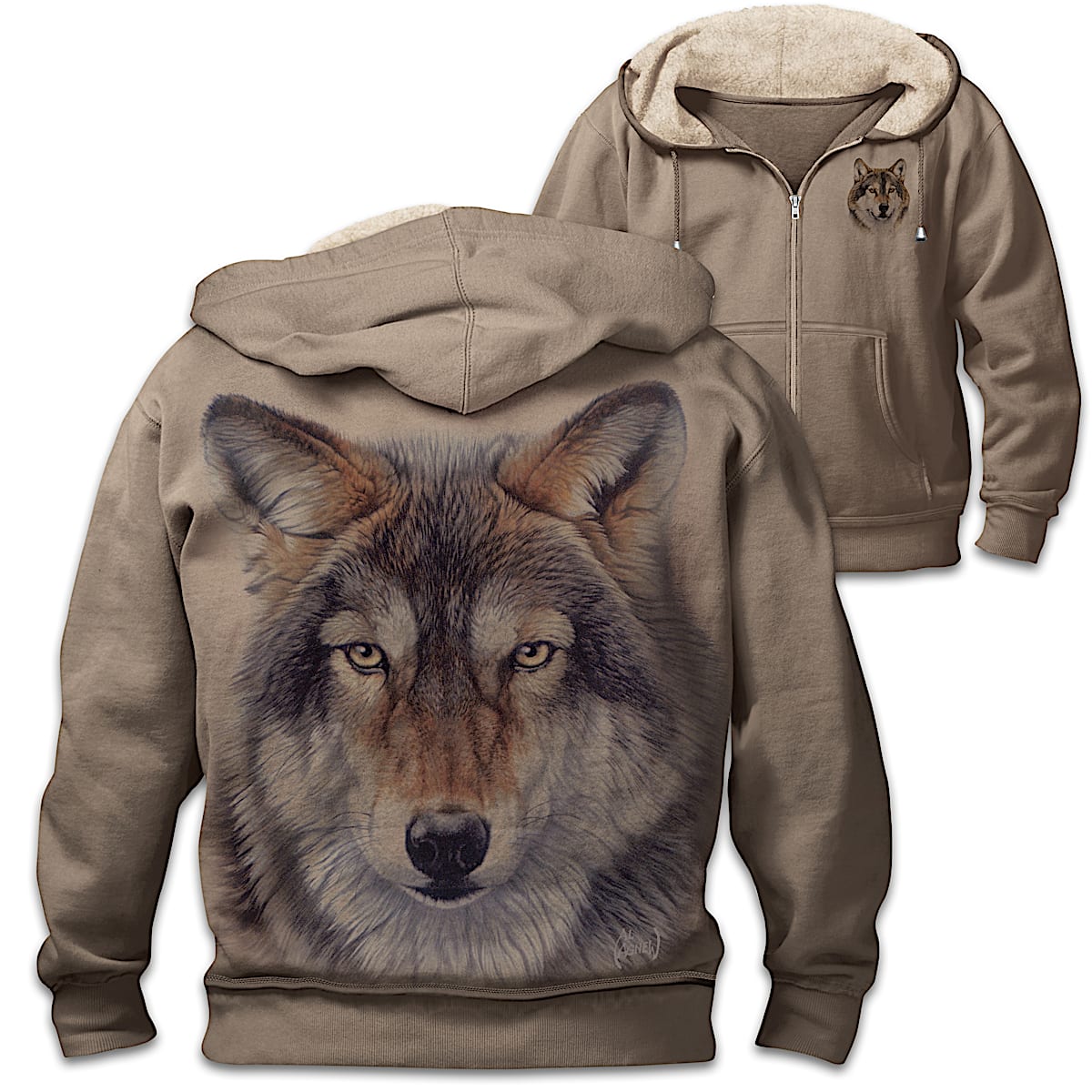 Wolf hoodie sale mens