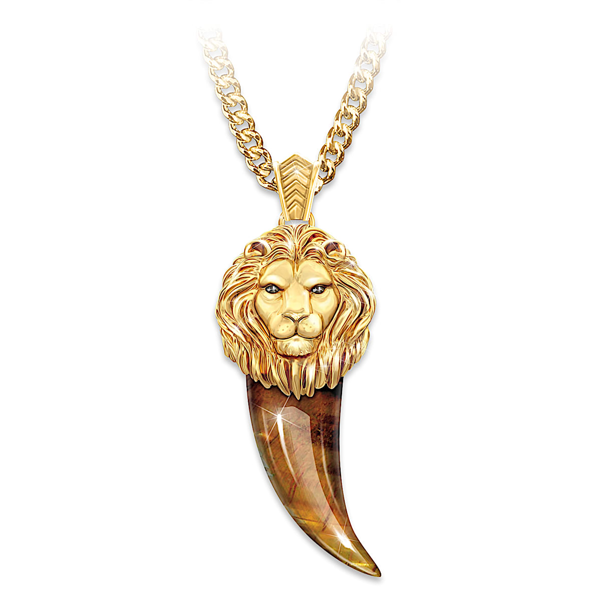 Mens lion sale pendant