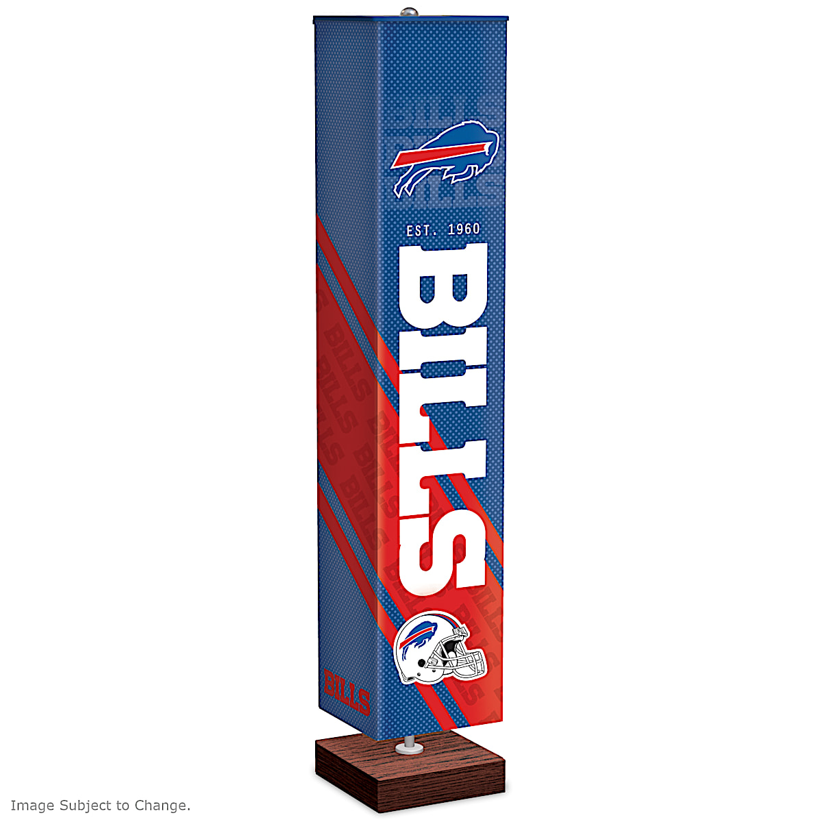 Buffalo Bills NFL Floor Lamp With Foot Pedal Switch