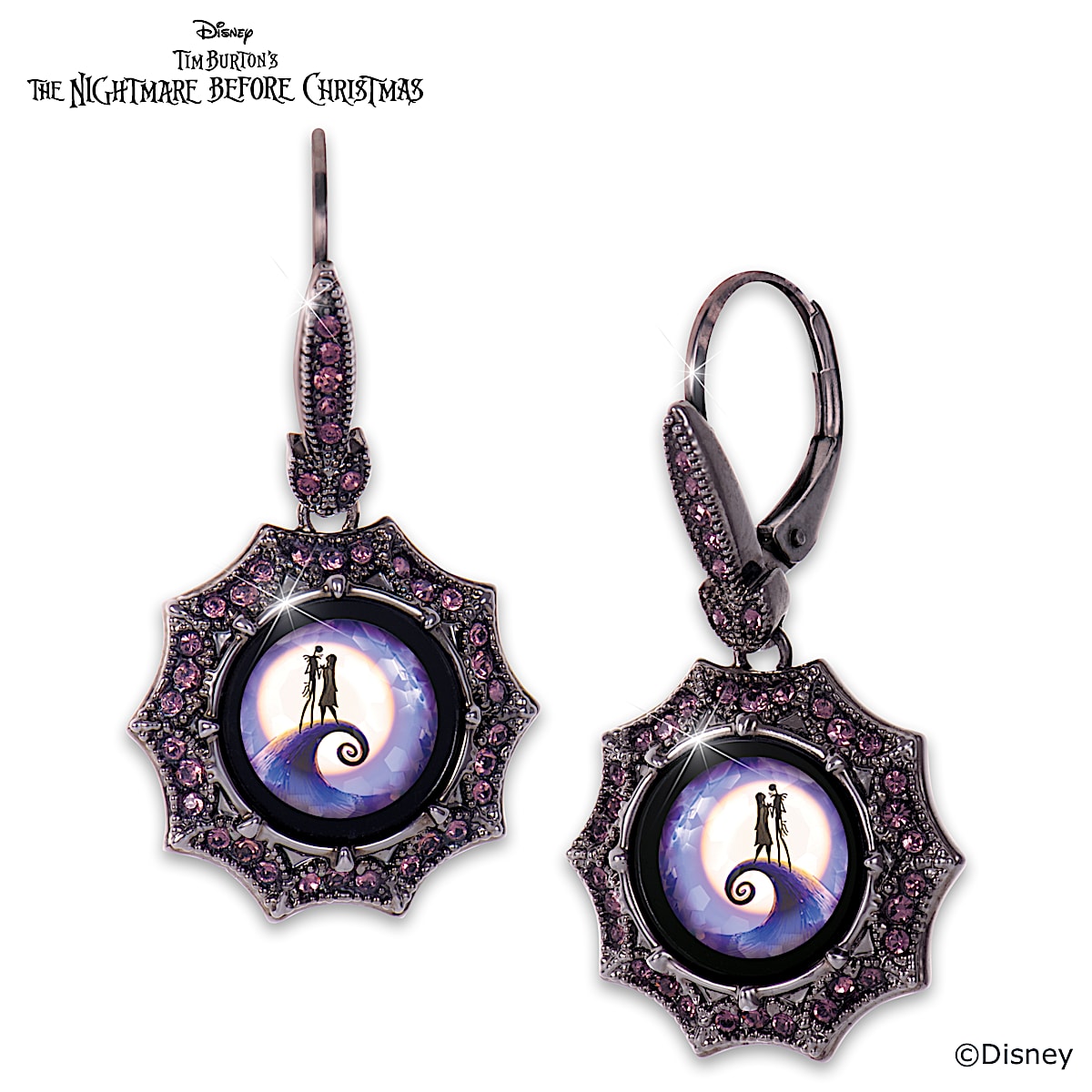 Nightmare before christmas earrings discount