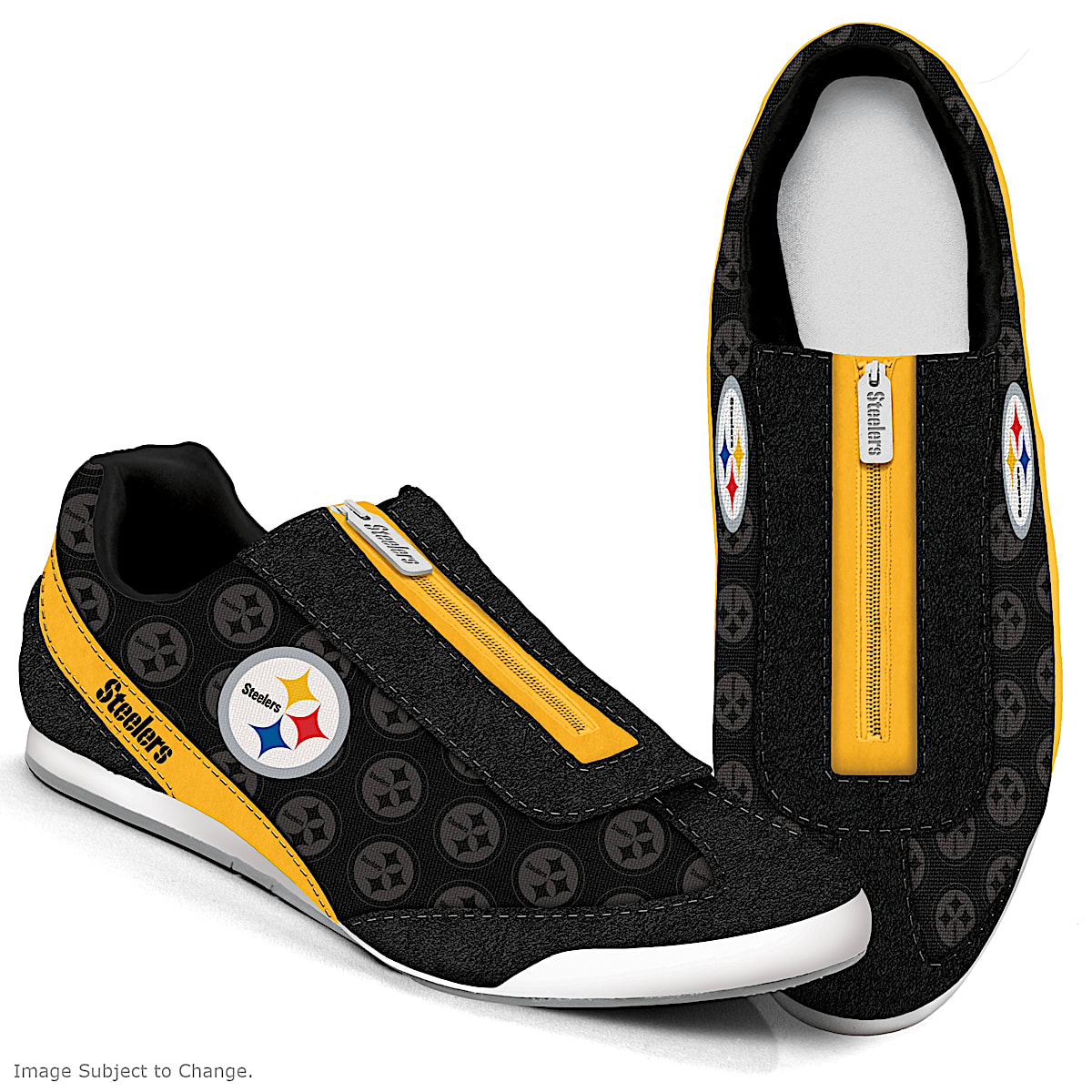 Steelers cheap sneakers womens