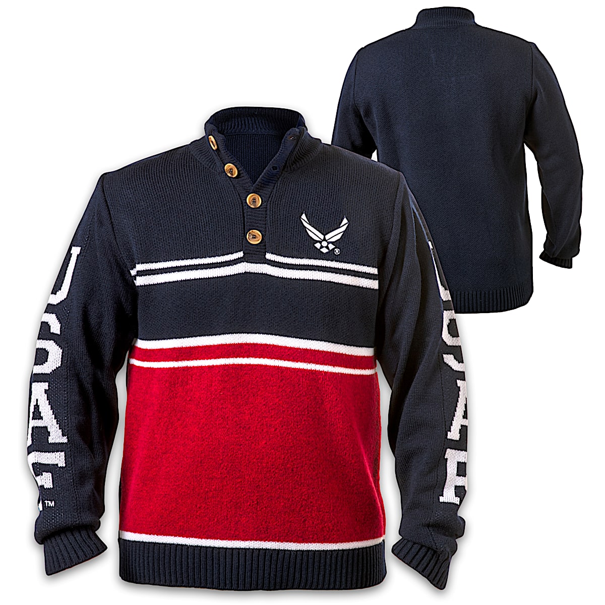 Air force pullover sale sweater