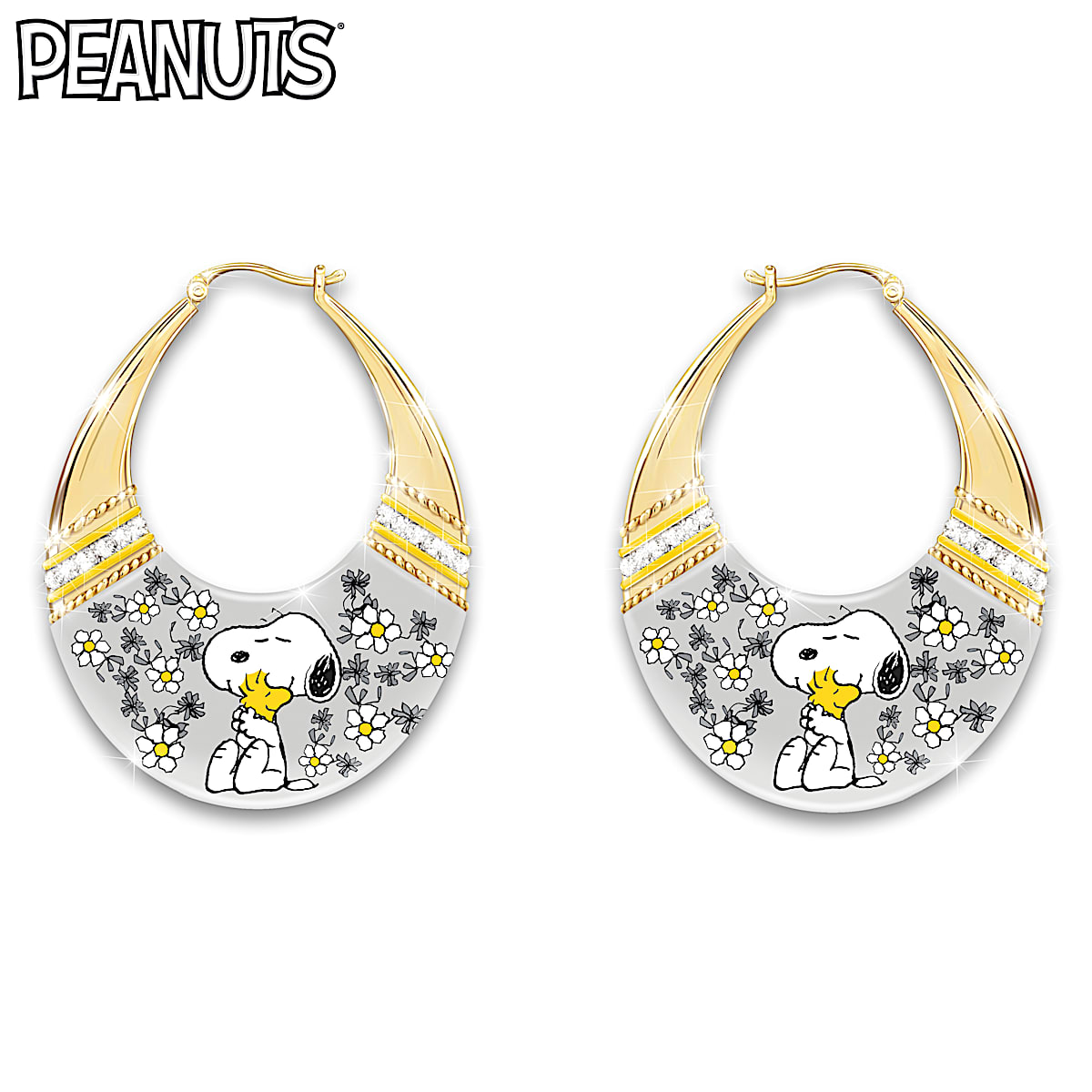 Snoopy earrings cheap