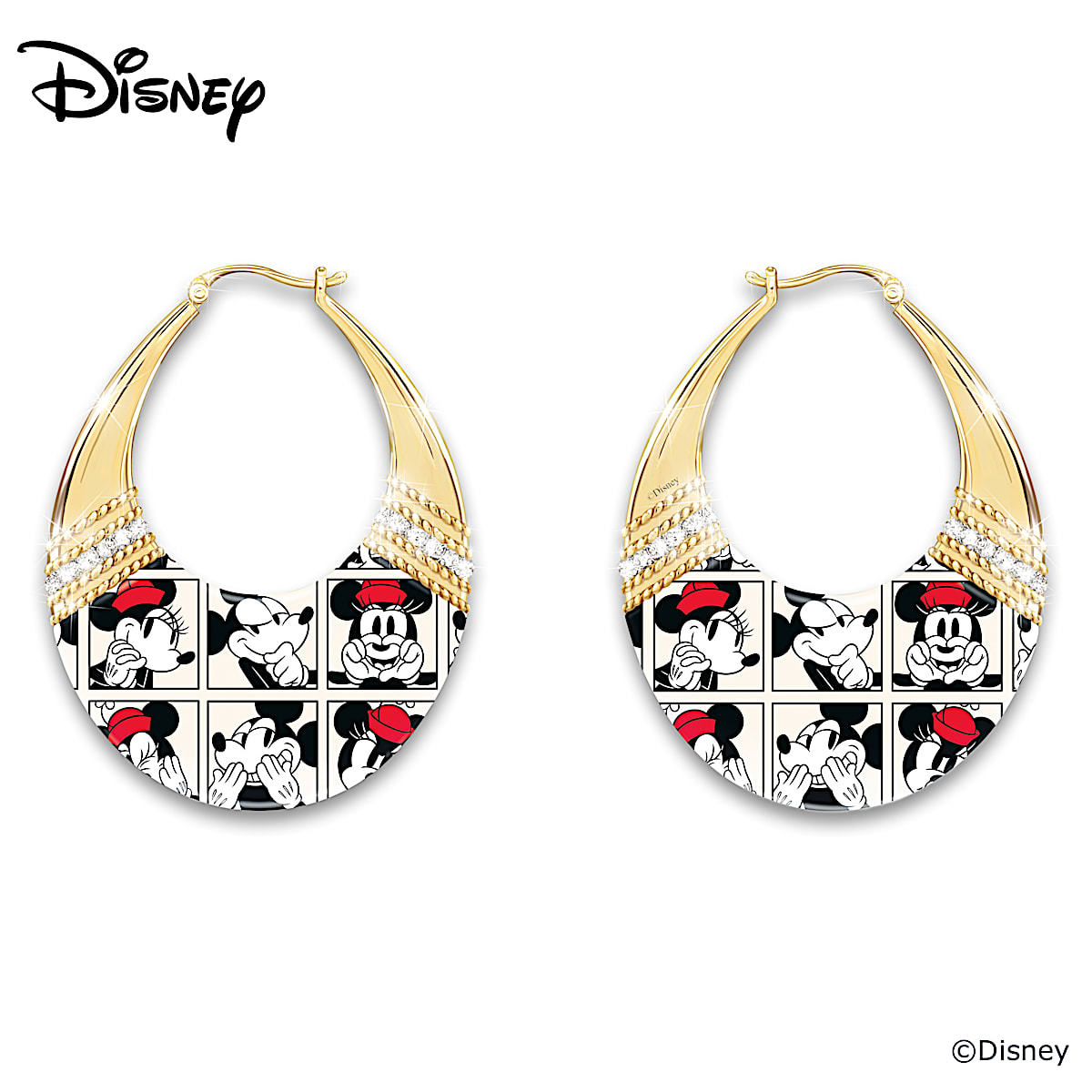 Disney mickey mouse best sale earrings