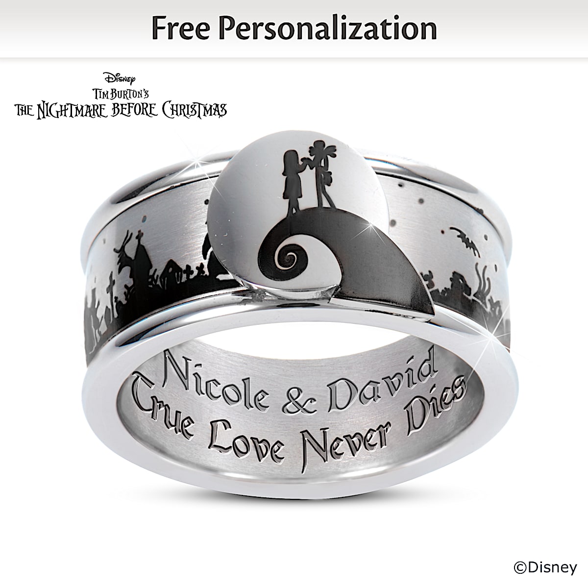 Nightmare before christmas nose rings outlet