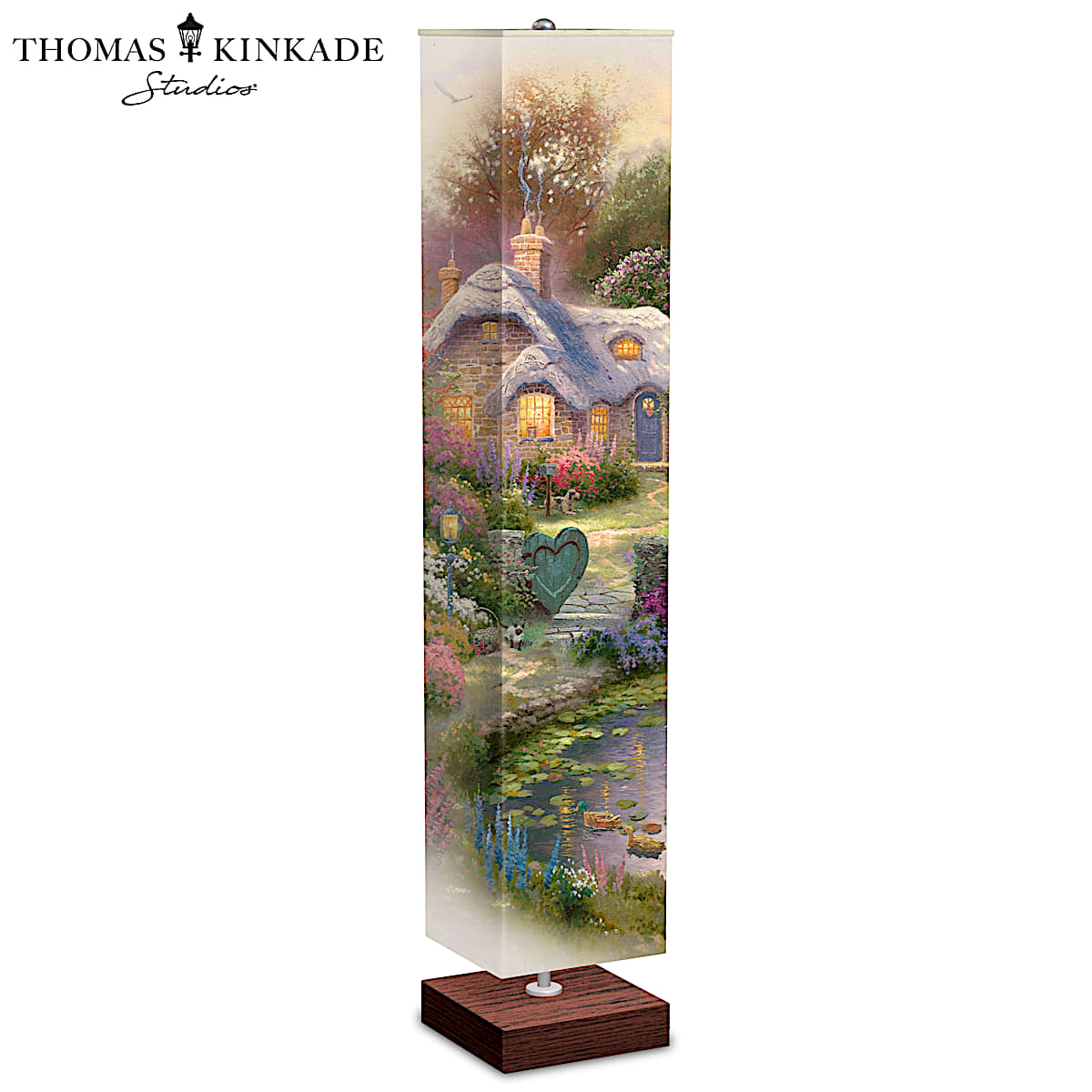 Cottage shop floor lamp