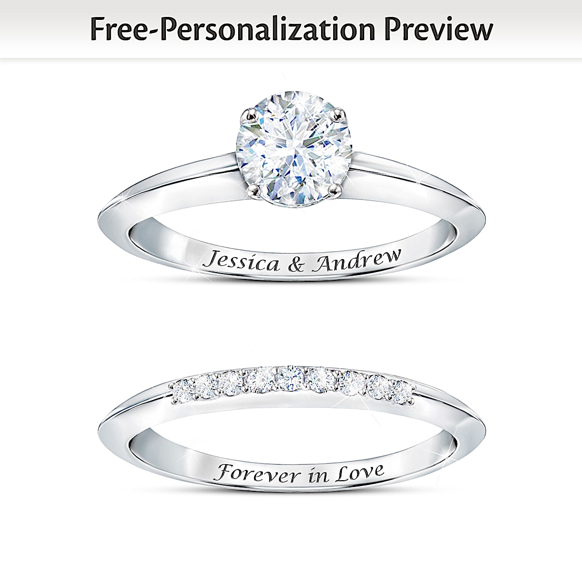 Bradford exchange bridal sets outlet