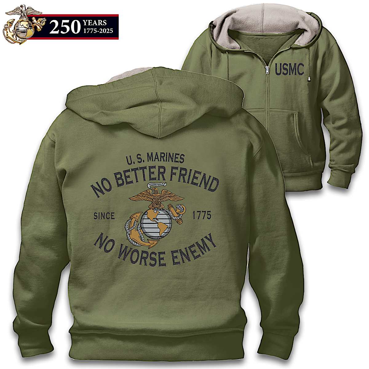 Bradford exchange military hoodies best sale