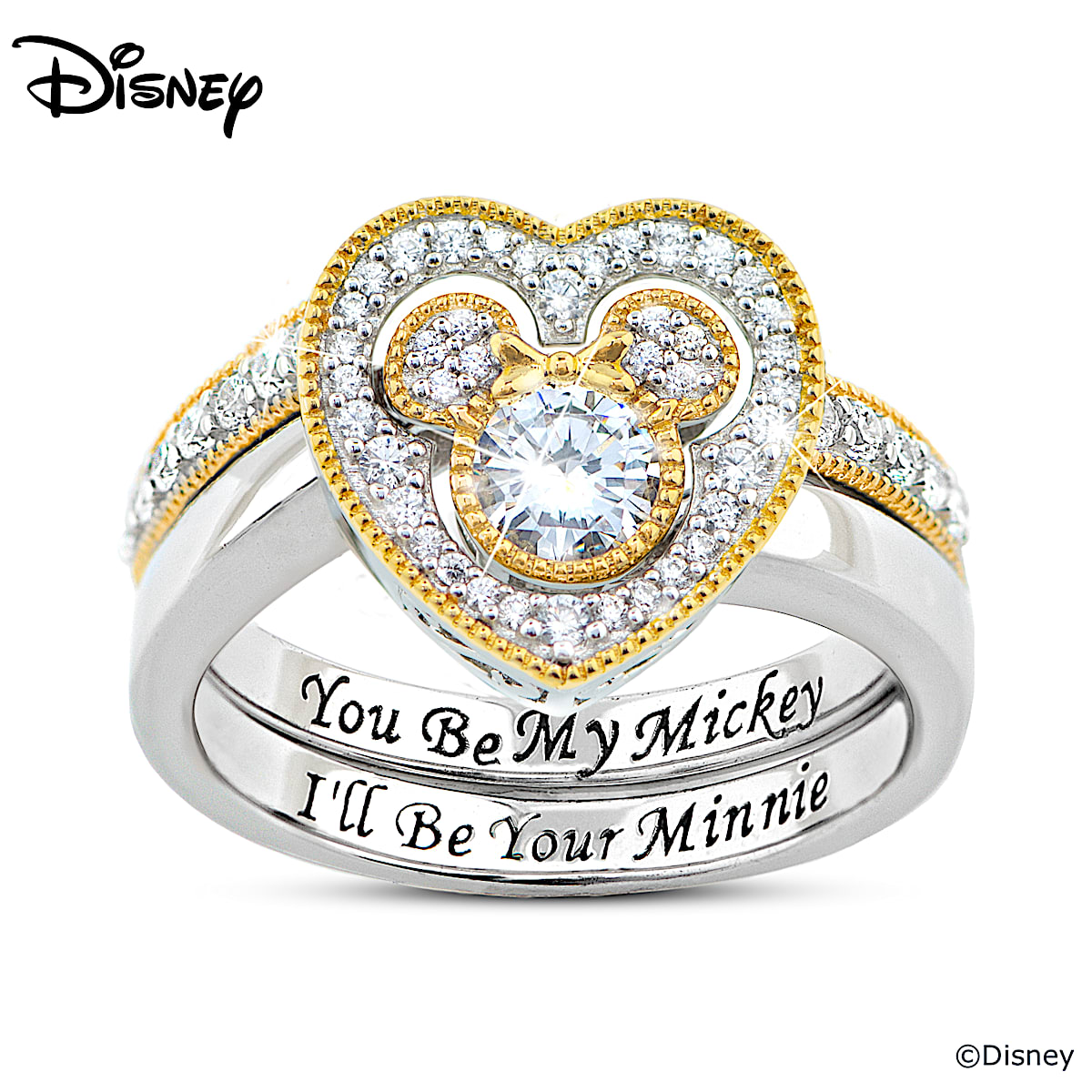 Disney ring set best sale